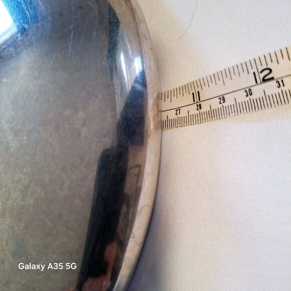 Faberware Stainless Steel Replacement Pot Lid With Black Plastic Handle 12" Diam - Picture 4 of 4